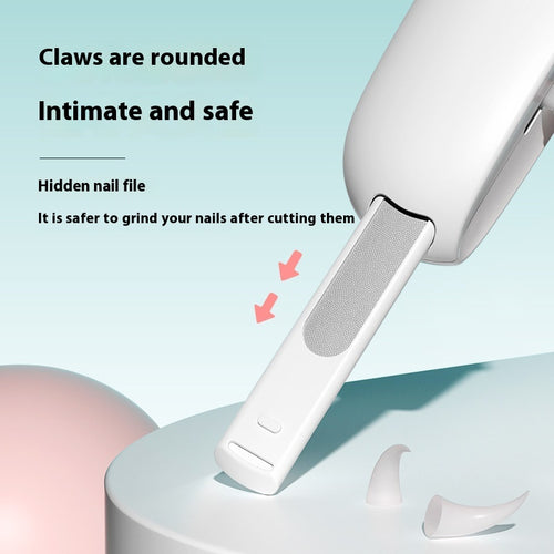 Pet Nail Clippers with Safety Guard & File