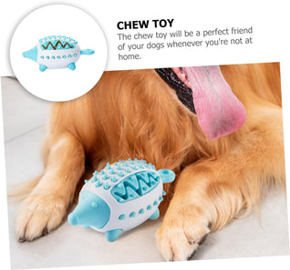 Hedgehog Dog Treat Dispensing Chew Toy