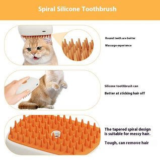 USB Rechargeable Pet Massage Brush