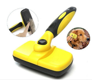 Self-Cleaning Slicker Brush