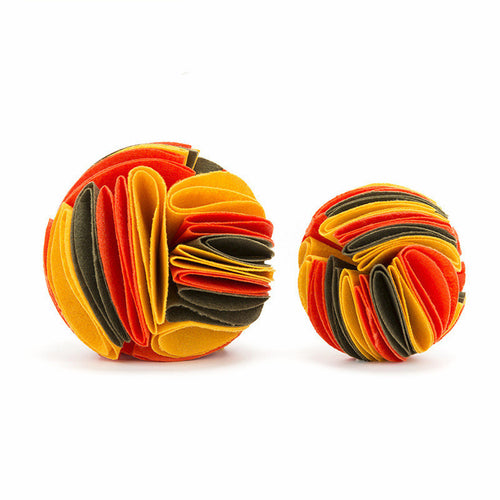 Dog & Cat Snuffle Ball — Interactive Felt Nosework Toy for Mental Stimulation | 15cm & 20cm