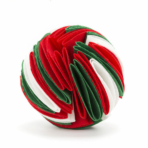 Dog & Cat Snuffle Ball — Interactive Felt Nosework Toy for Mental Stimulation | 15cm & 20cm