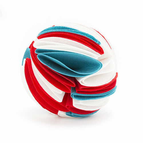 Dog & Cat Snuffle Ball — Interactive Felt Nosework Toy for Mental Stimulation | 15cm & 20cm