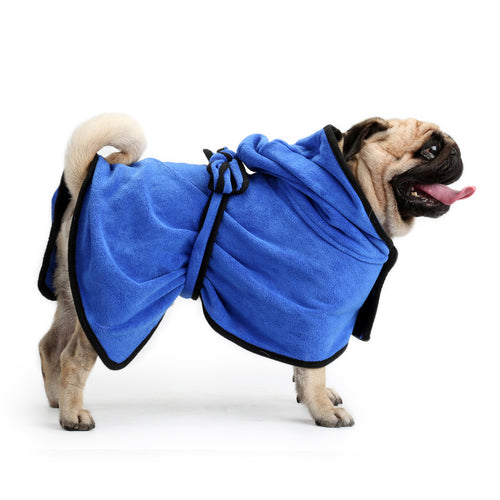 Super Absorbent Dog Bathrobe