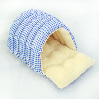 Covered Cat Cave Bed