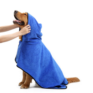 Super Absorbent Dog Bathrobe