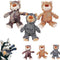 Indestructible Robust Bear, New Indestructible Squeaky Toys For Dogs, Durable Squeaky Dog Toys For Heavy Chewers, Interactive Dog Toys