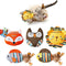 Cat Toys Jungle Animals Bite Resistant Catnip Toys, Interactive Cat Kicker Toys For Indoor Cats, Promotes Kitten Exercise