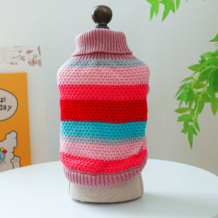 Dog Sweater Knit Turtleneck