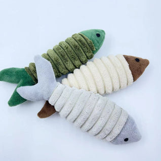 Plush Catnip Fish Toy