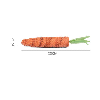 Woven Carrot Cat Toy