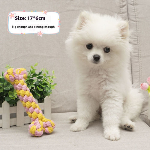 Dog Dog Chewing Rope Carrot Toy Rope Molar Long Lasting