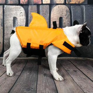 Dog Life Jacket with Shark Fin