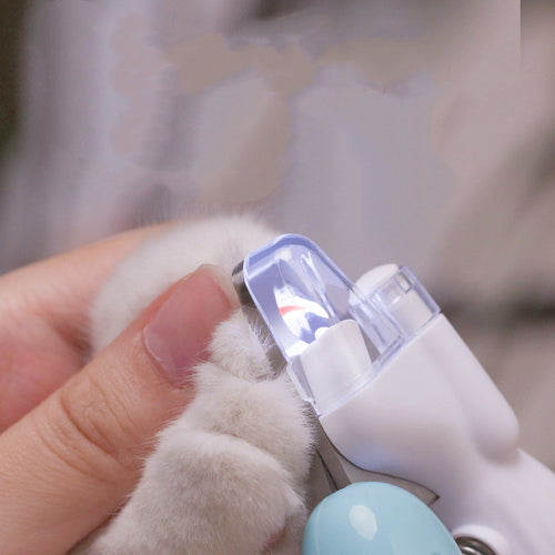 LED Pet Nail Clippers with Safety Guard