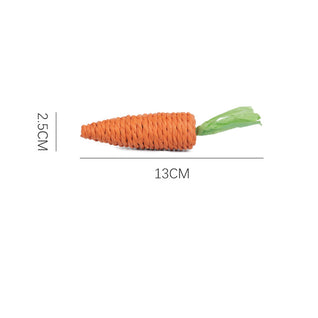 Woven Carrot Cat Toy