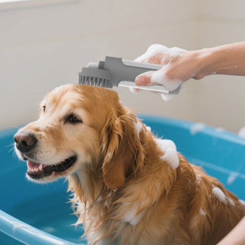 2-in-1 Pet Bath Brush