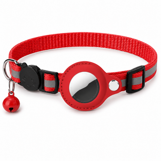 AirTag Cat Collar with Breakaway Safety Buckle & Bell