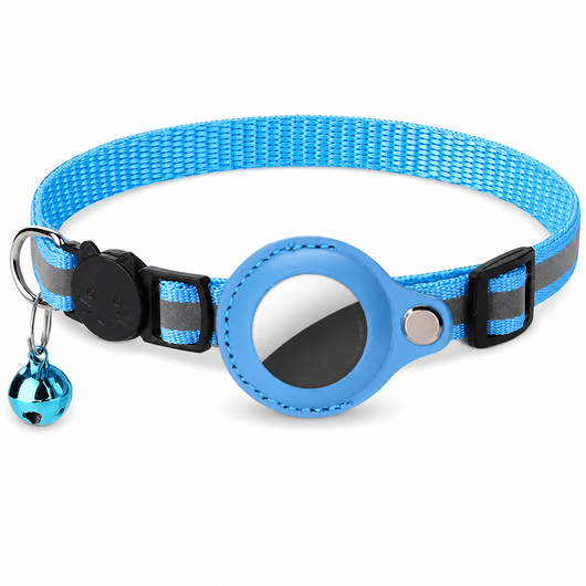 AirTag Cat Collar with Breakaway Safety Buckle & Bell