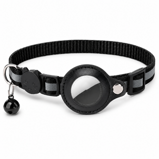 AirTag Cat Collar with Breakaway Safety Buckle & Bell