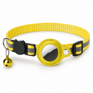 AirTag Cat Collar with Breakaway Safety Buckle & Bell