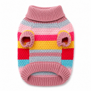 Dog Sweater Knit Turtleneck