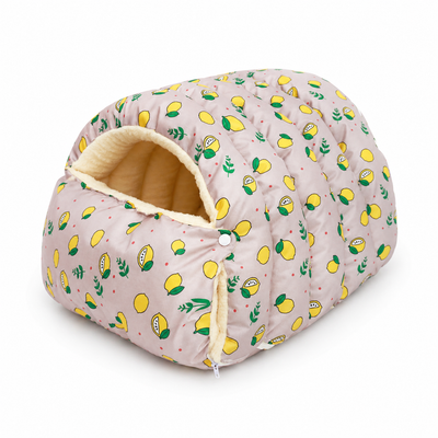 Covered Cat Cave Bed