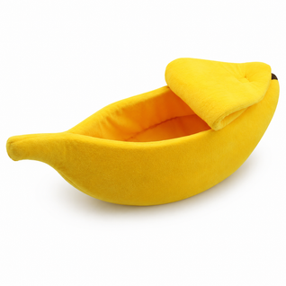 Banana Plush Pet Bed