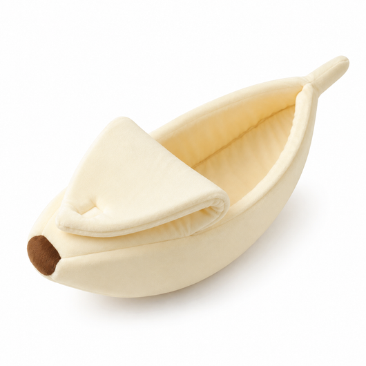 Banana Plush Pet Bed