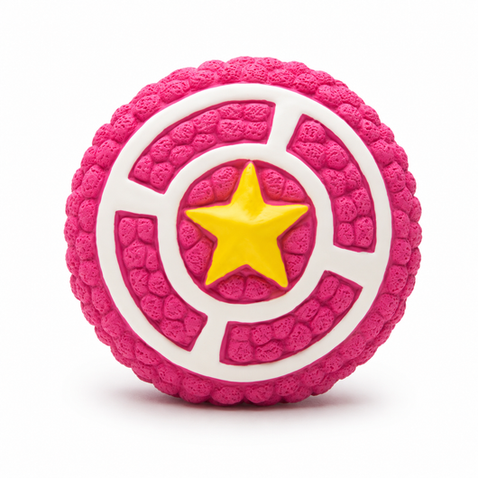 Squeaky Latex Dog Chew Ball Toy