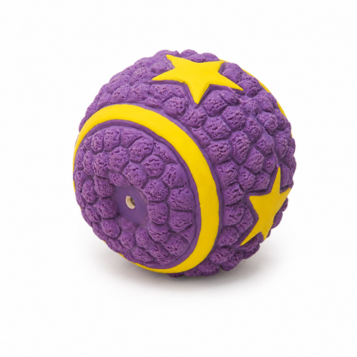 Squeaky Latex Dog Chew Ball Toy