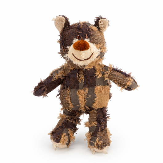 Squeaky Bear Plush Dog Toy