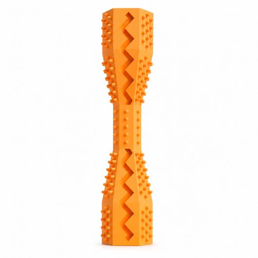 Textured TPR Dog Chew Stick Toy