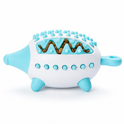 Hedgehog Dog Treat Dispensing Chew Toy