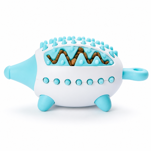 Hedgehog Dog Treat Dispensing Chew Toy
