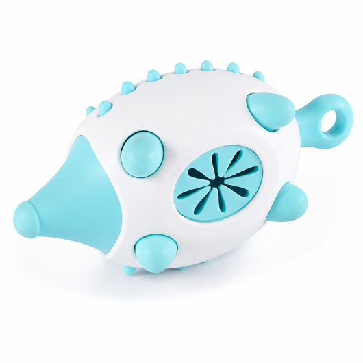 Hedgehog Dog Treat Dispensing Chew Toy