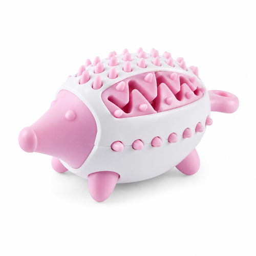 Hedgehog Dog Treat Dispensing Chew Toy