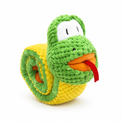 Squeaky Snuffle Plush Dog Toy