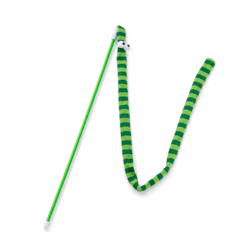 Plush Cat Wand Teaser Toy
