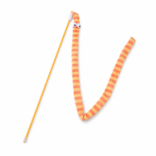 Plush Cat Wand Teaser Toy