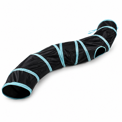 S-Shaped Collapsible Cat Tunnel