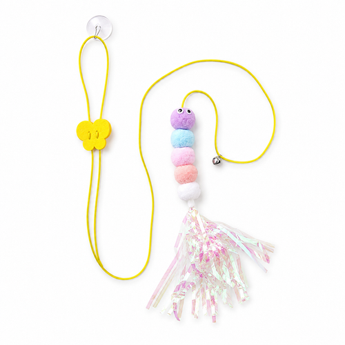 Retractable Felt Cat Toy