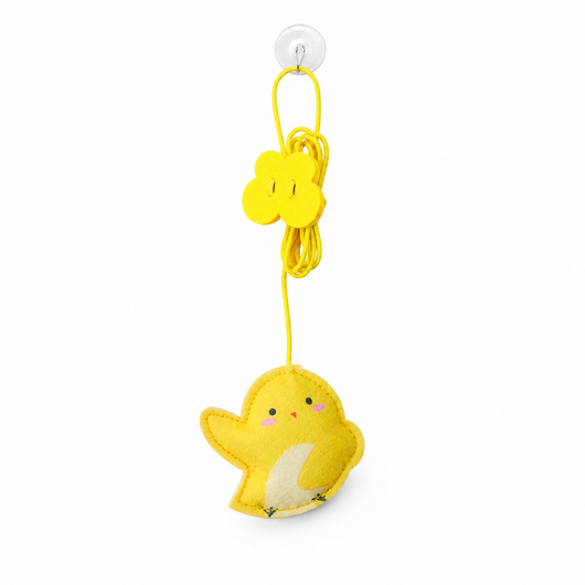 Retractable Felt Cat Toy