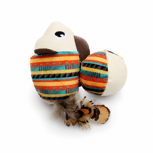 Jungle Animal Catnip Kicker Toys
