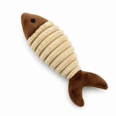 Plush Catnip Fish Toy