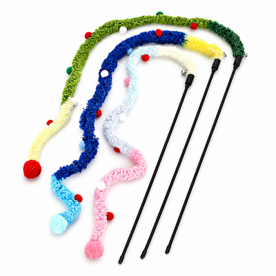 Plush Strip Cat Wand