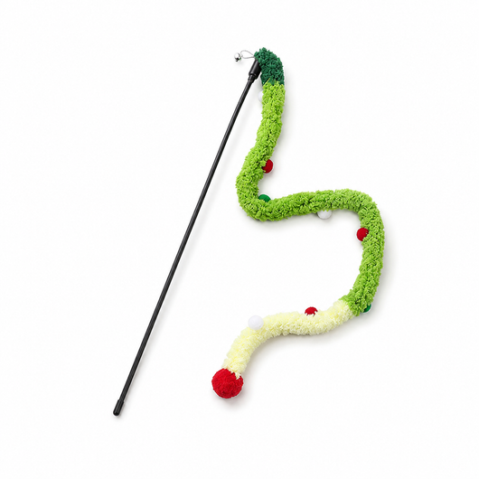Plush Strip Cat Wand