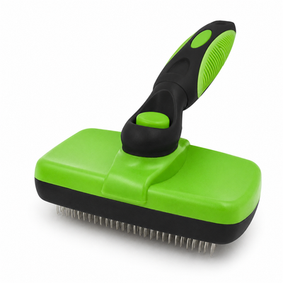 Self-Cleaning Slicker Brush