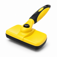 Self-Cleaning Slicker Brush