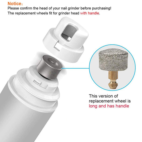 Replacement Nail Grinder Heads