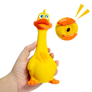 Screaming Chicken Squeaky Toys (3-Pack)